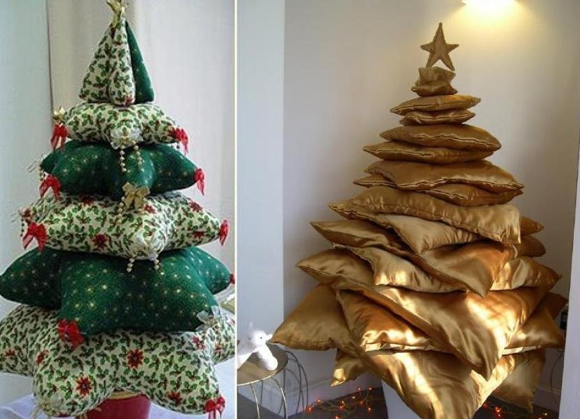 Елка из подручных материалов Елка из подручных материалов