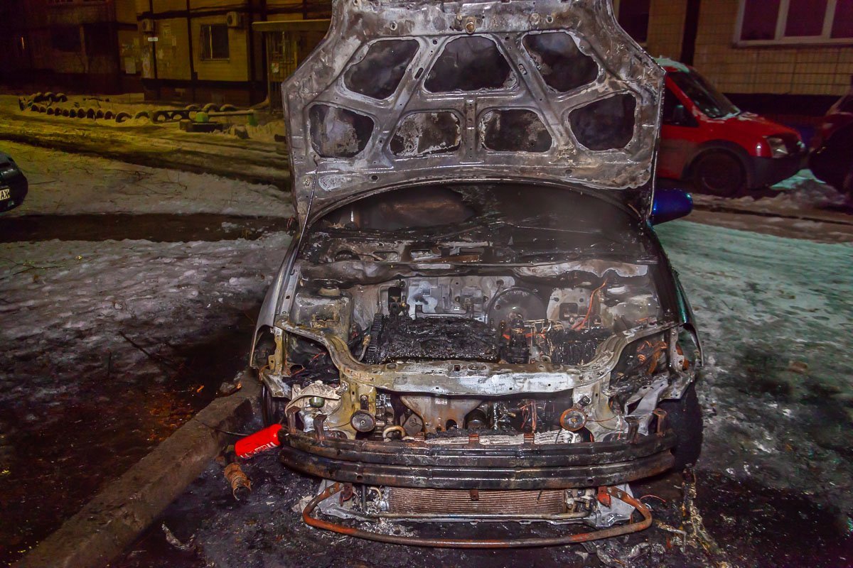 Загорелся Chevrolet