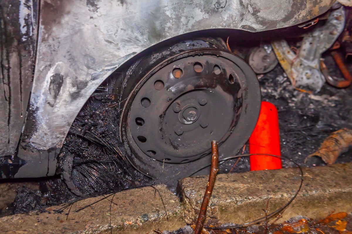 Предварительно, поджог