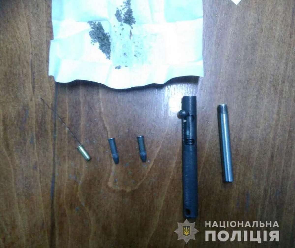 Полицейские задержали мужчину с самодельным оружием и боеприпасами