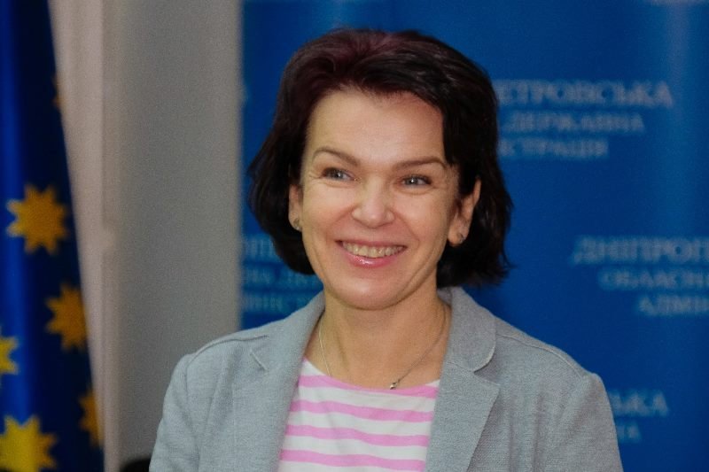 Начальник управления по вопросам участников АТО Днепропетровской ОГА Наталья Шулика