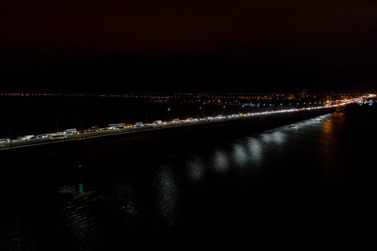 Ниточка, соединяющая Правый и Левый берега. Дорога ниточка