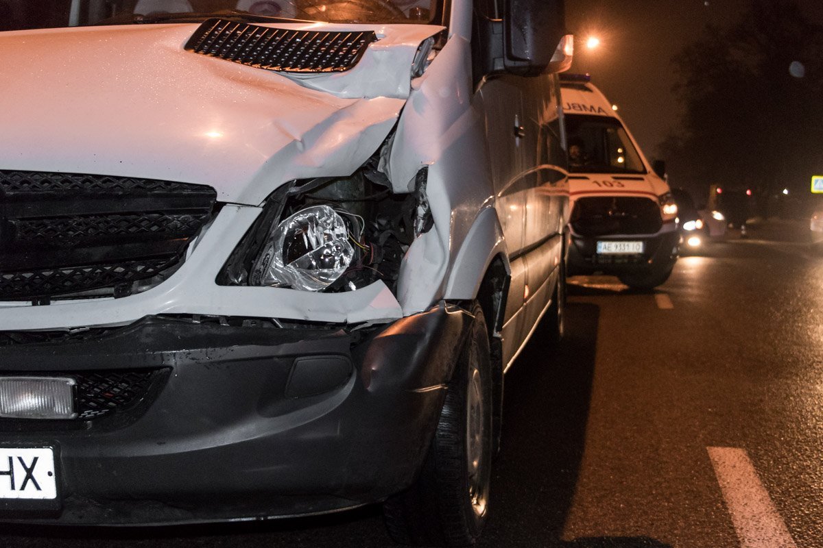 На Криворожской сбили мужчину