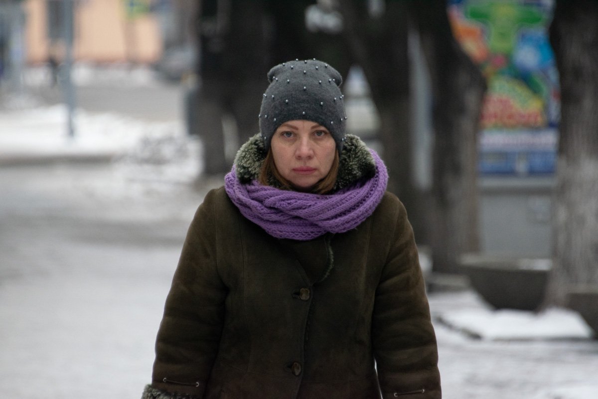 Так выглядит новогоднее настроение большинства жителей города