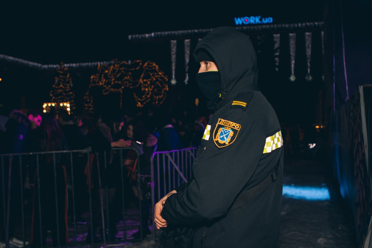 Полиция и "муниципалы" охранили порядок на месте