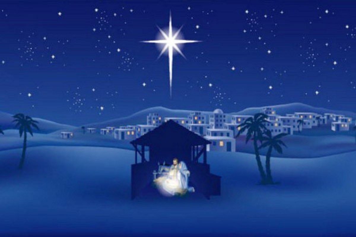 Арт-проект "Рождественская звезда" в Днепре 