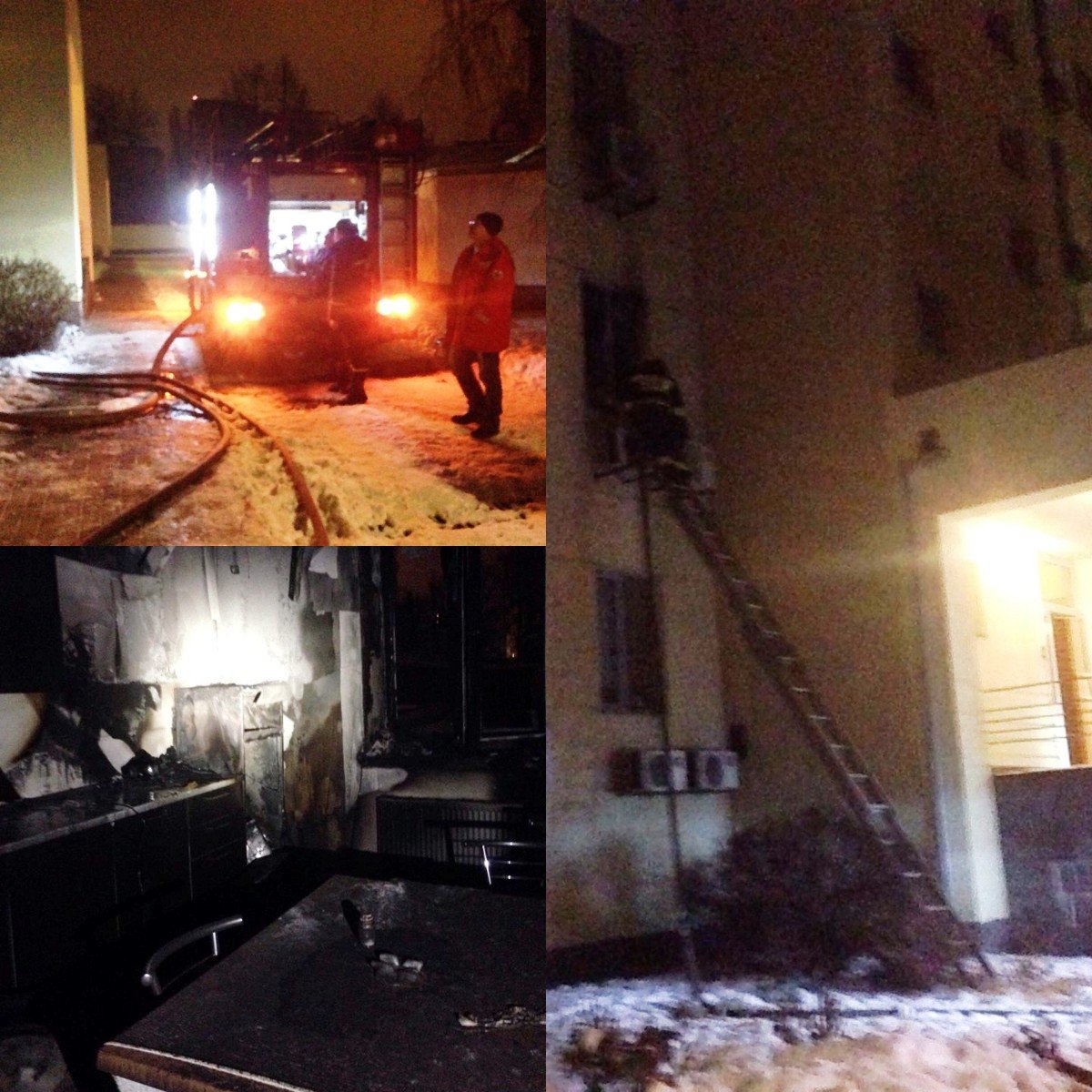 Пожар возник на 2 этаже Пожар возник на 2 этаже