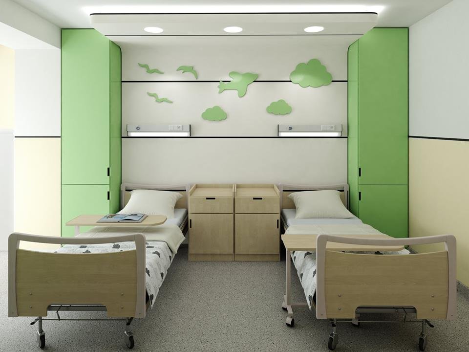 Еще один вариант оформления палат Еще один вариант оформления палат