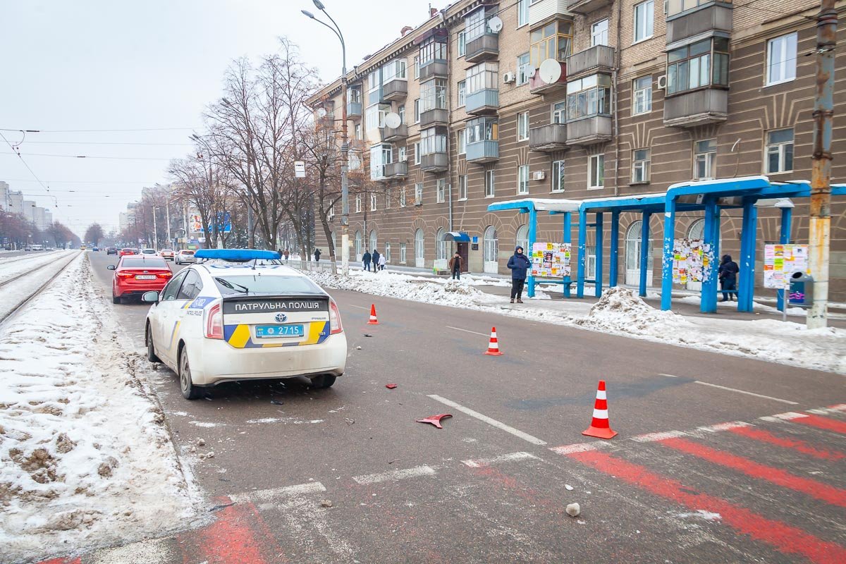 KIA сбил пожилого мужчину