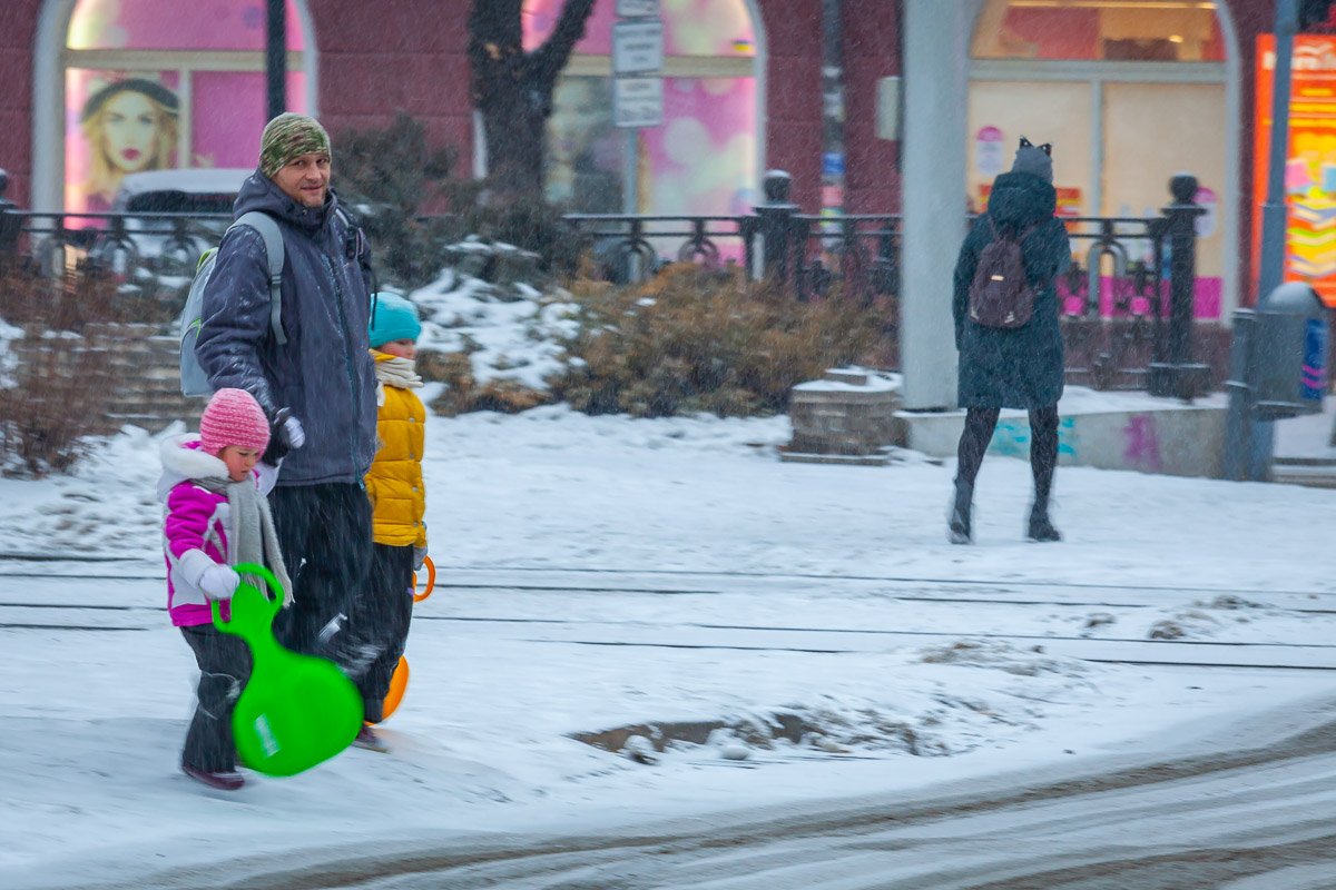 Счастье быть с семьей