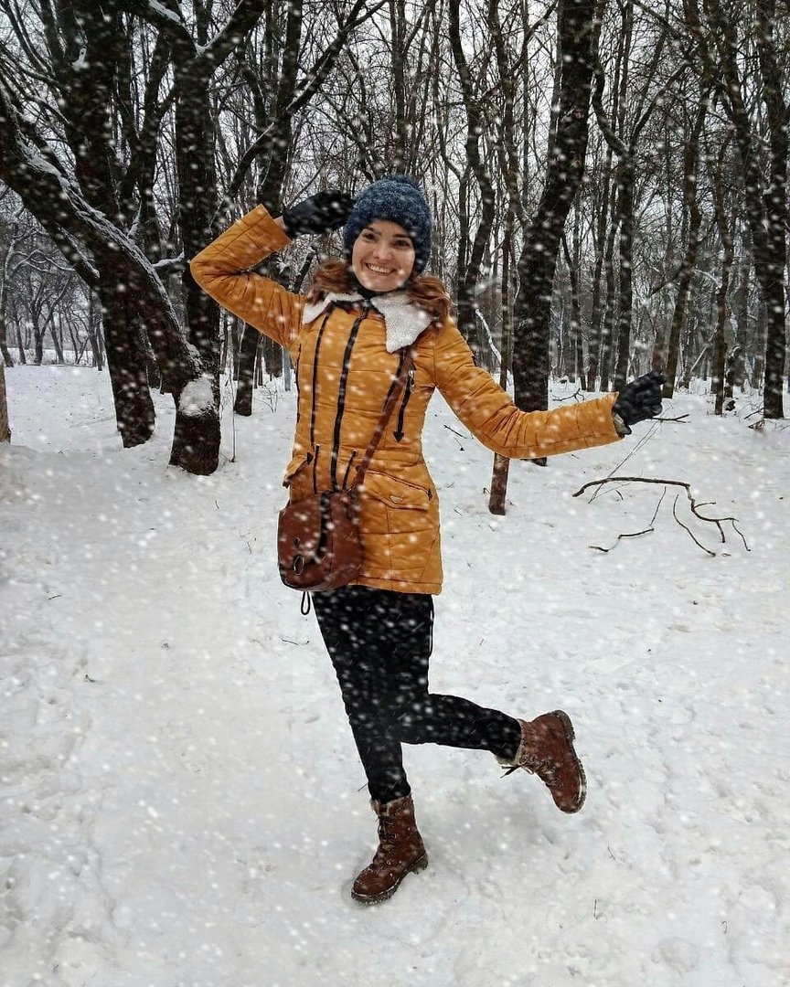 Снегопад - лучшая погода для Рождества. Фото: polina_hairstyles