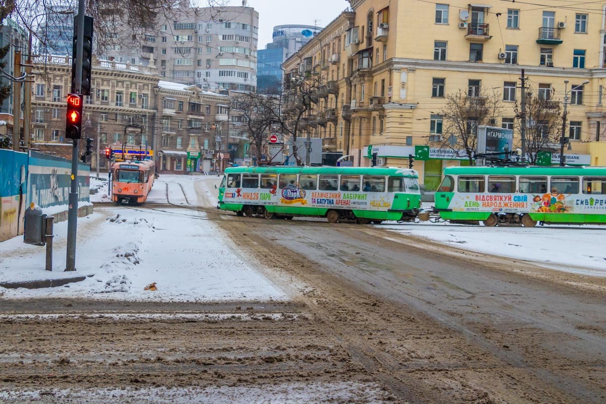 На дорогах скользко