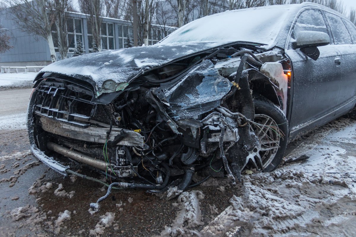 Повреждения на Audi 