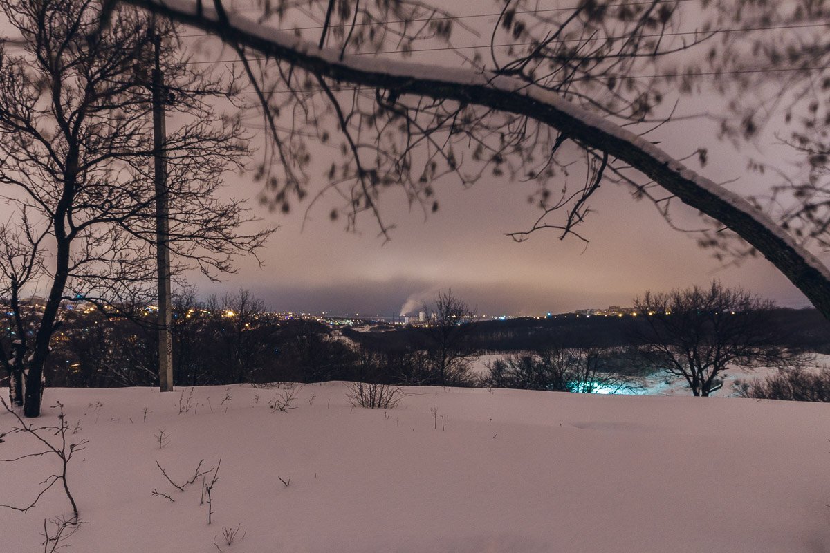 Огни ночного города Огни ночного города