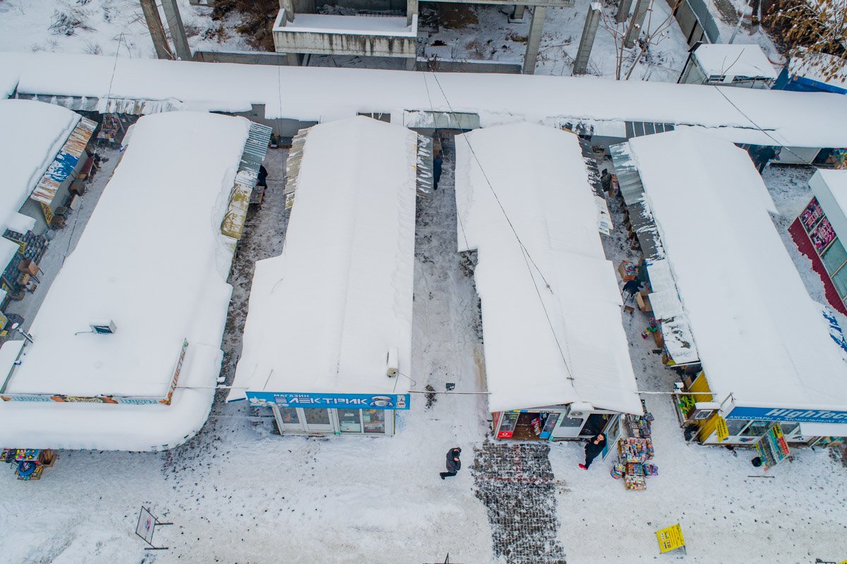 Так рынок выглядит сверху Так рынок выглядит сверху