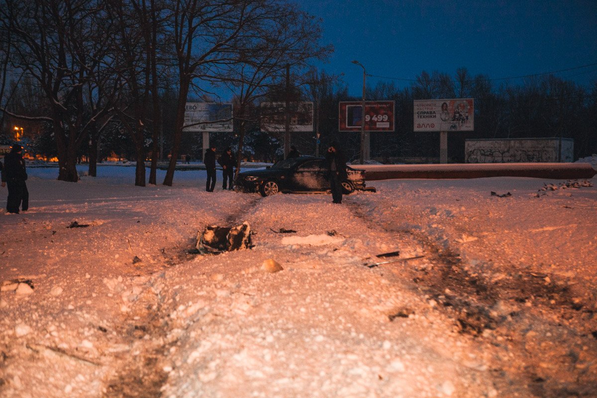 Патрульные вызвали на место следователя по ДТП