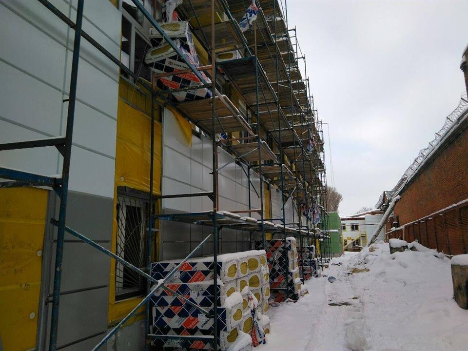 Ход реконструкции школы №9 Ход реконструкции школы №9