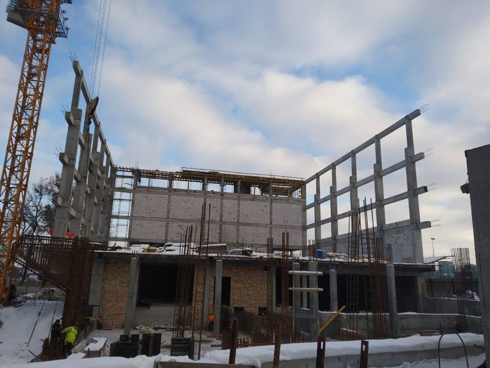 Процесс строительства Процесс строительства