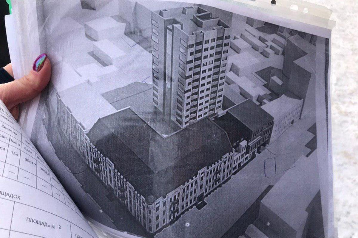 Та самая 14-этажка, которую хотят построить между домами №№ 5 и 9 Та самая 14-этажка, которую хотят построить между домами №№ 5 и 9