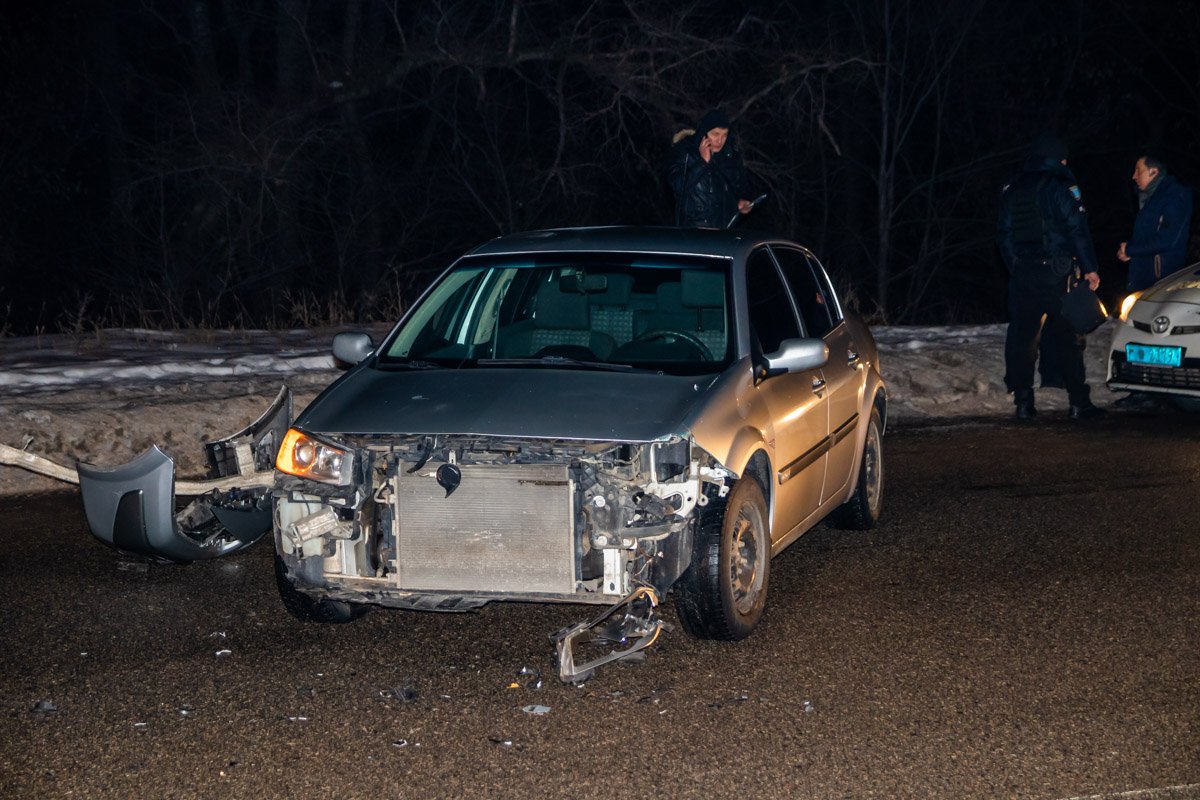 ДТП на съезде с Нового моста