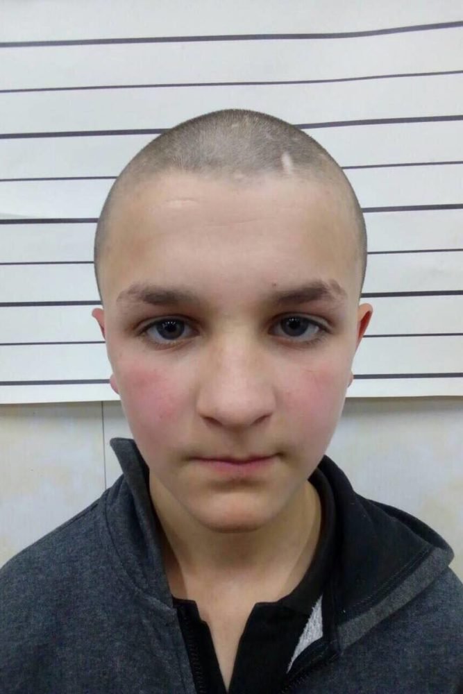 13-летний Алексей Александрович Гарбузов