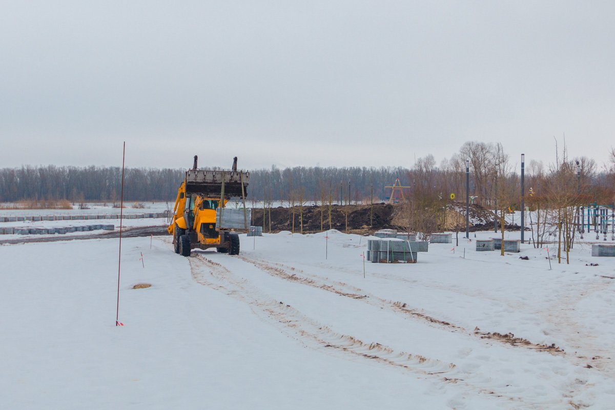 Зима - не помеха работе