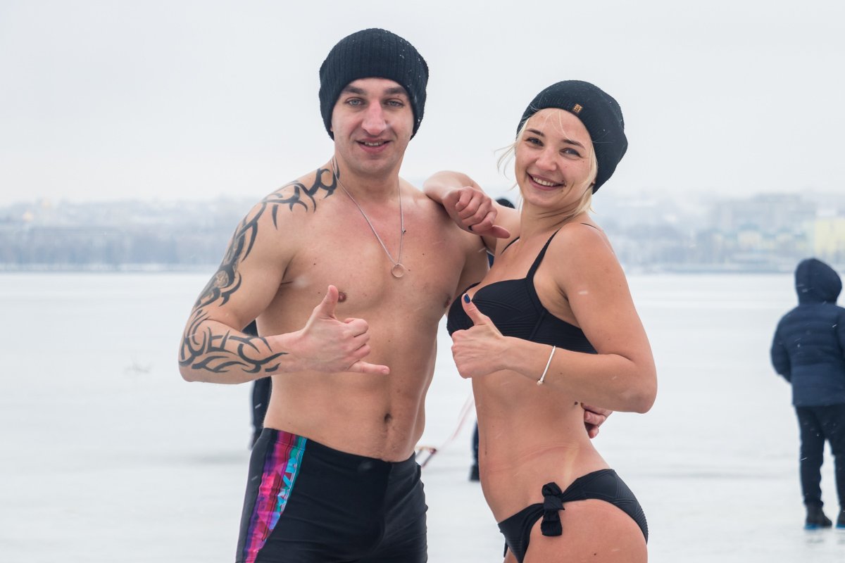 Лучшие "моржи" на этой тусовке