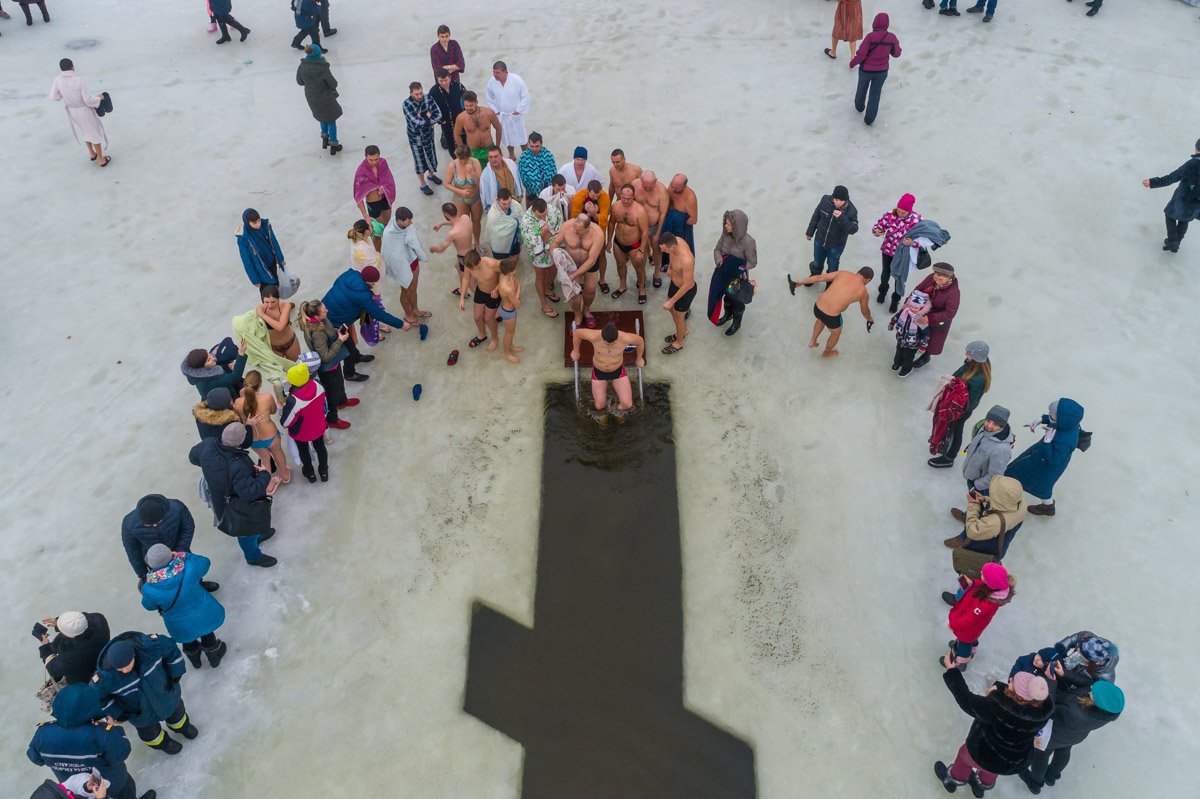 Желающих покупаться было достаточно много