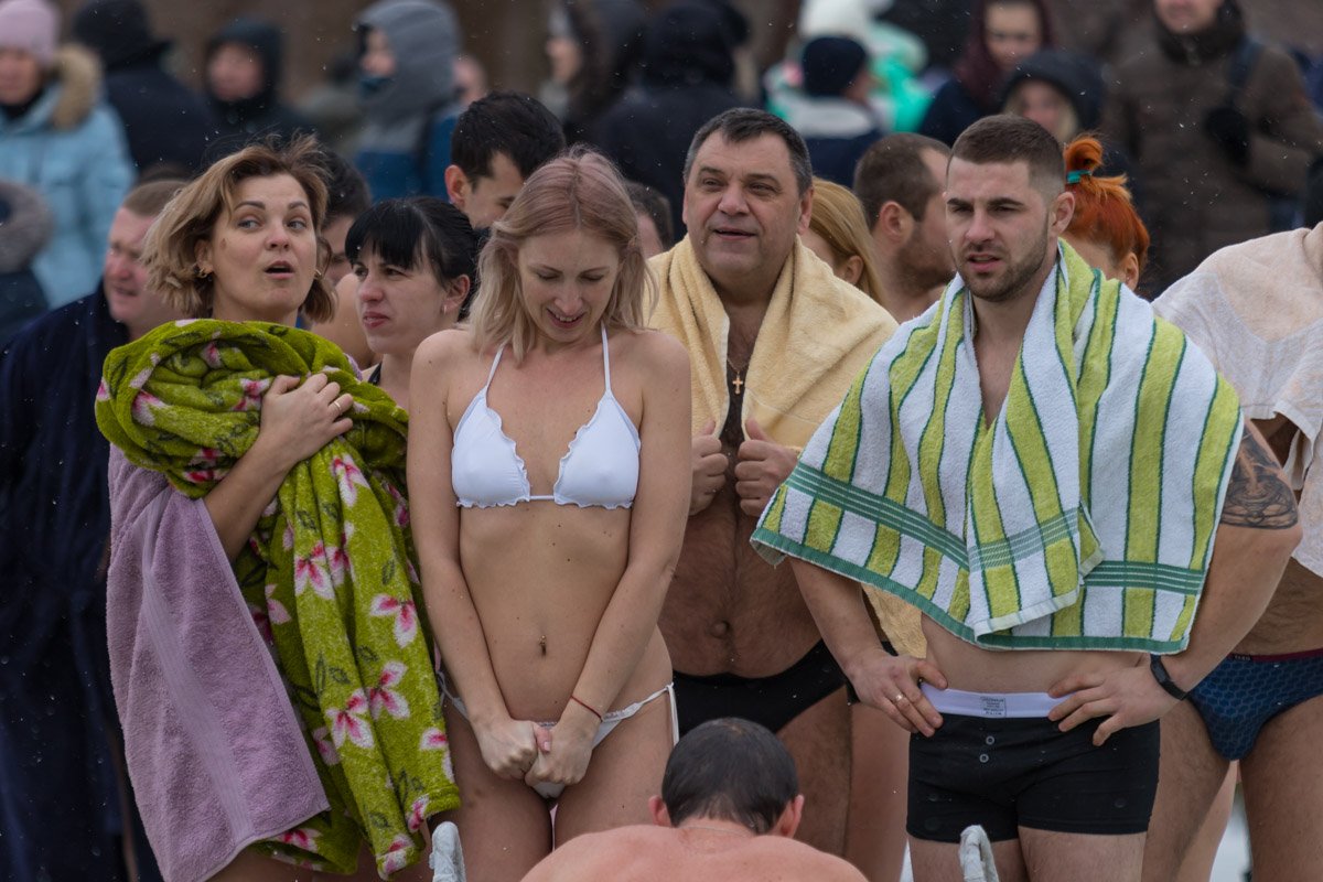 Тот момент, когда подходит твоя очередь нырять