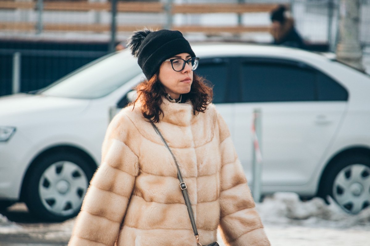 Идеальная погода, чтобы "выгулять" шубу