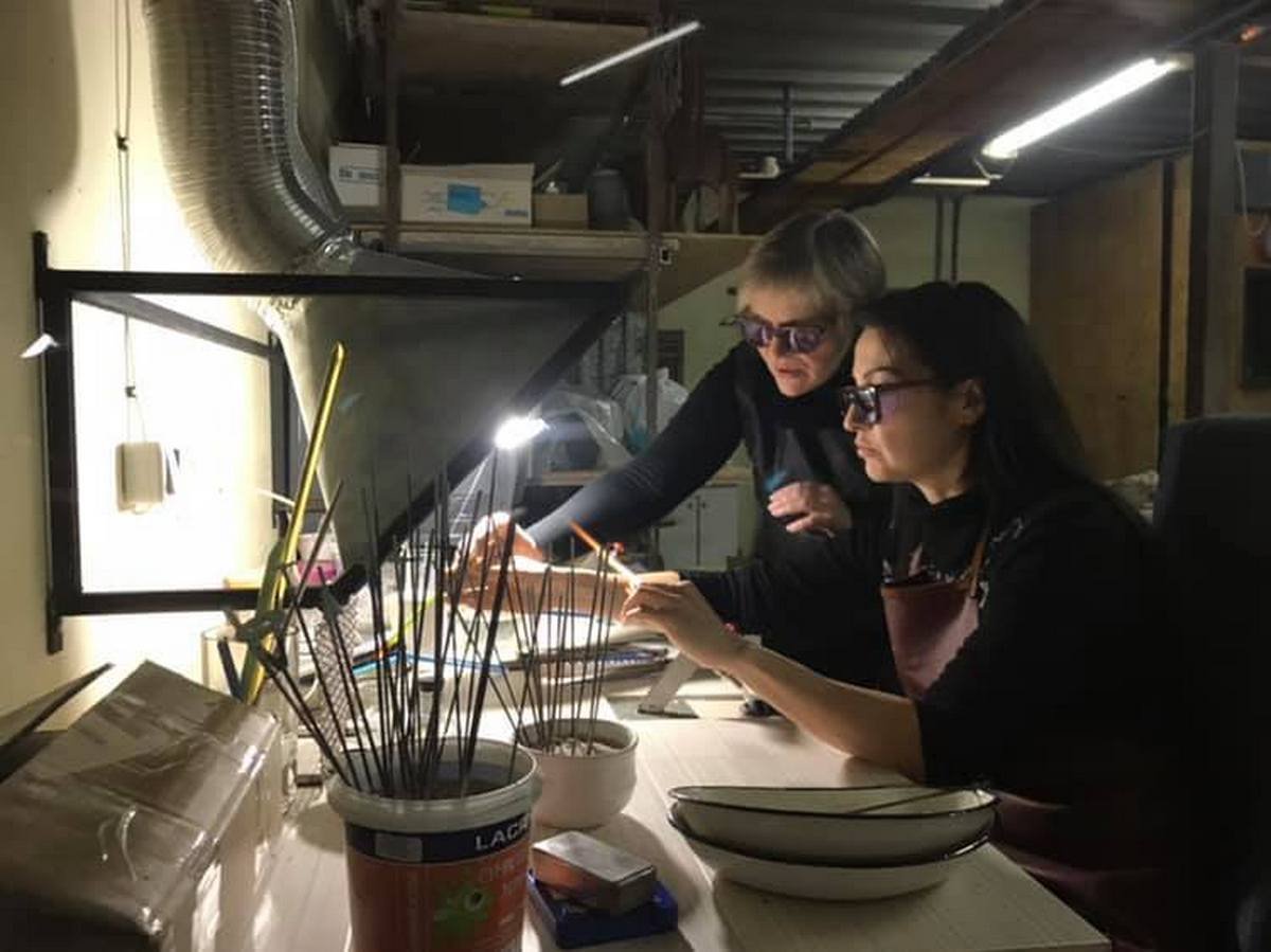 Мастер-класс по обработке стекла