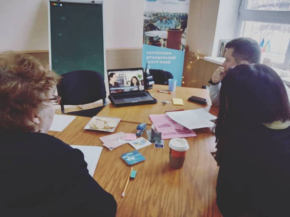 Разговорное занятие на французском