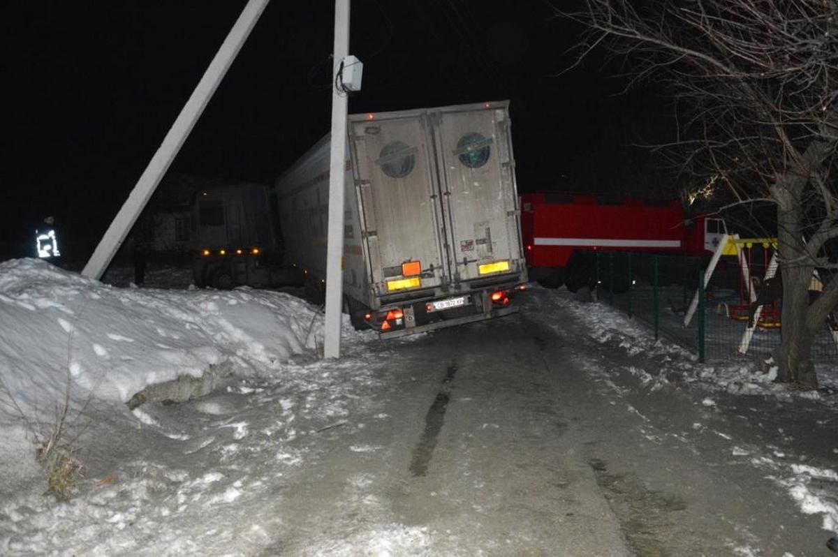 Водитель не справился с управлением на скользкой дороге Водитель не справился с управлением на скользкой дороге