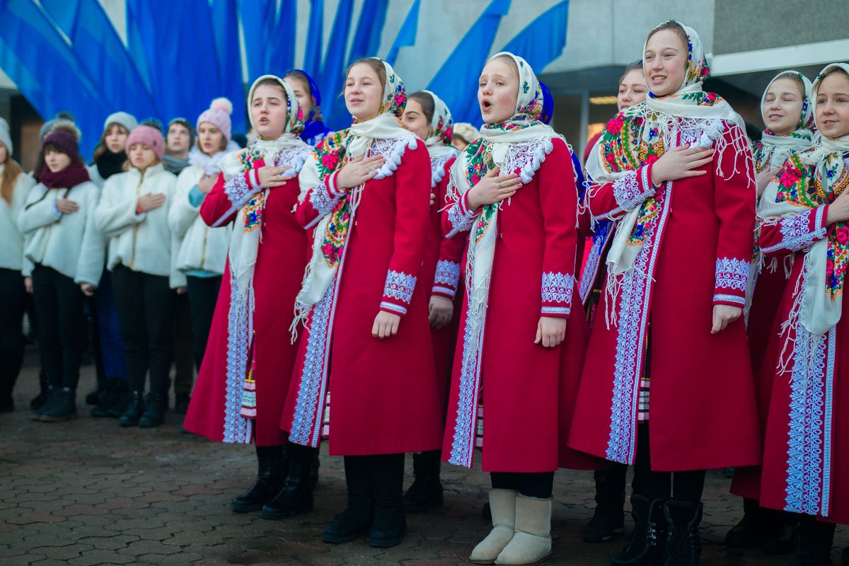 Мероприятие открыли Гимном Украины Мероприятие открыли Гимном Украины