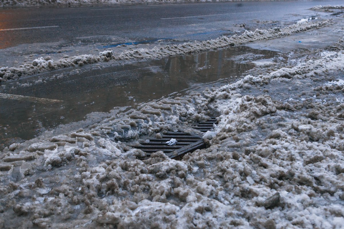 Ливневки делают вид, что чистые