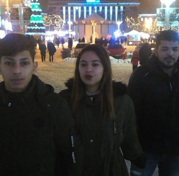 Когда вывела своих самцов на прогулку