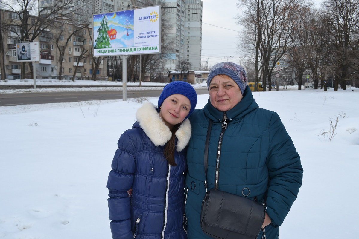 Детские рисунки вернулись на борды Днепра 2