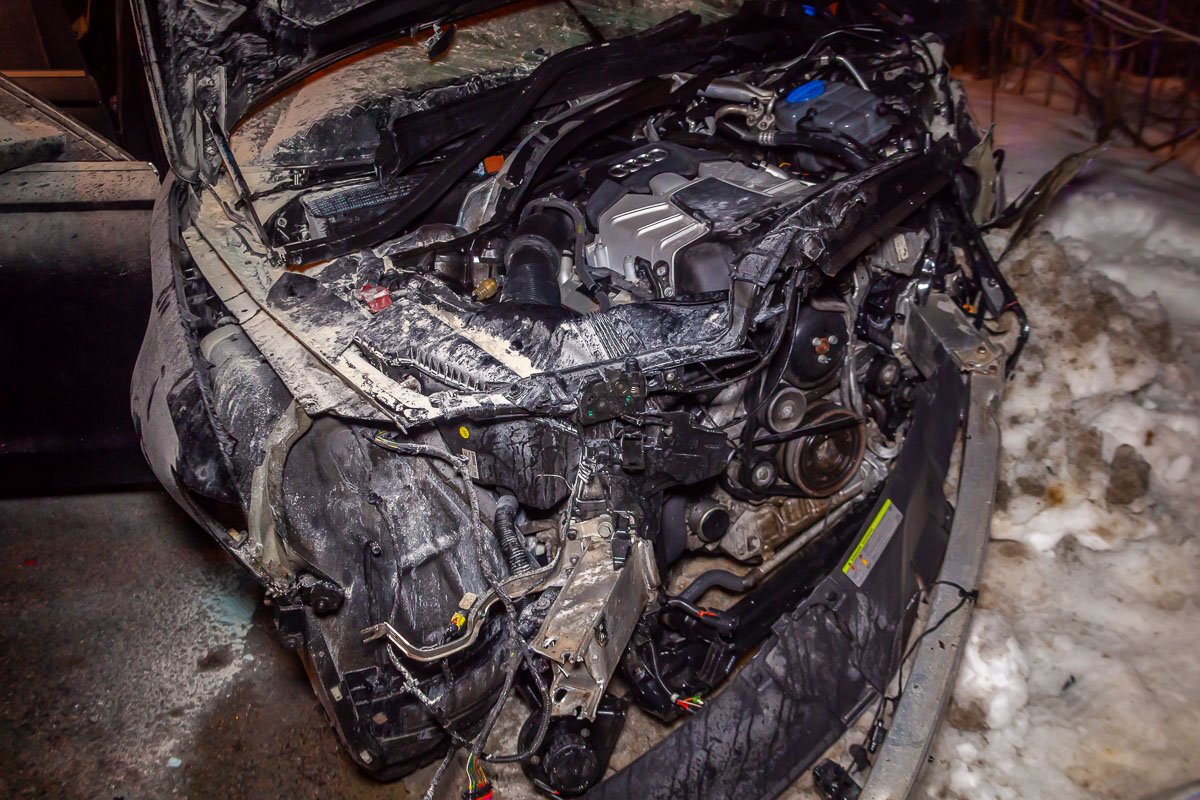 Повреждения Audi A6 Повреждения Audi A6