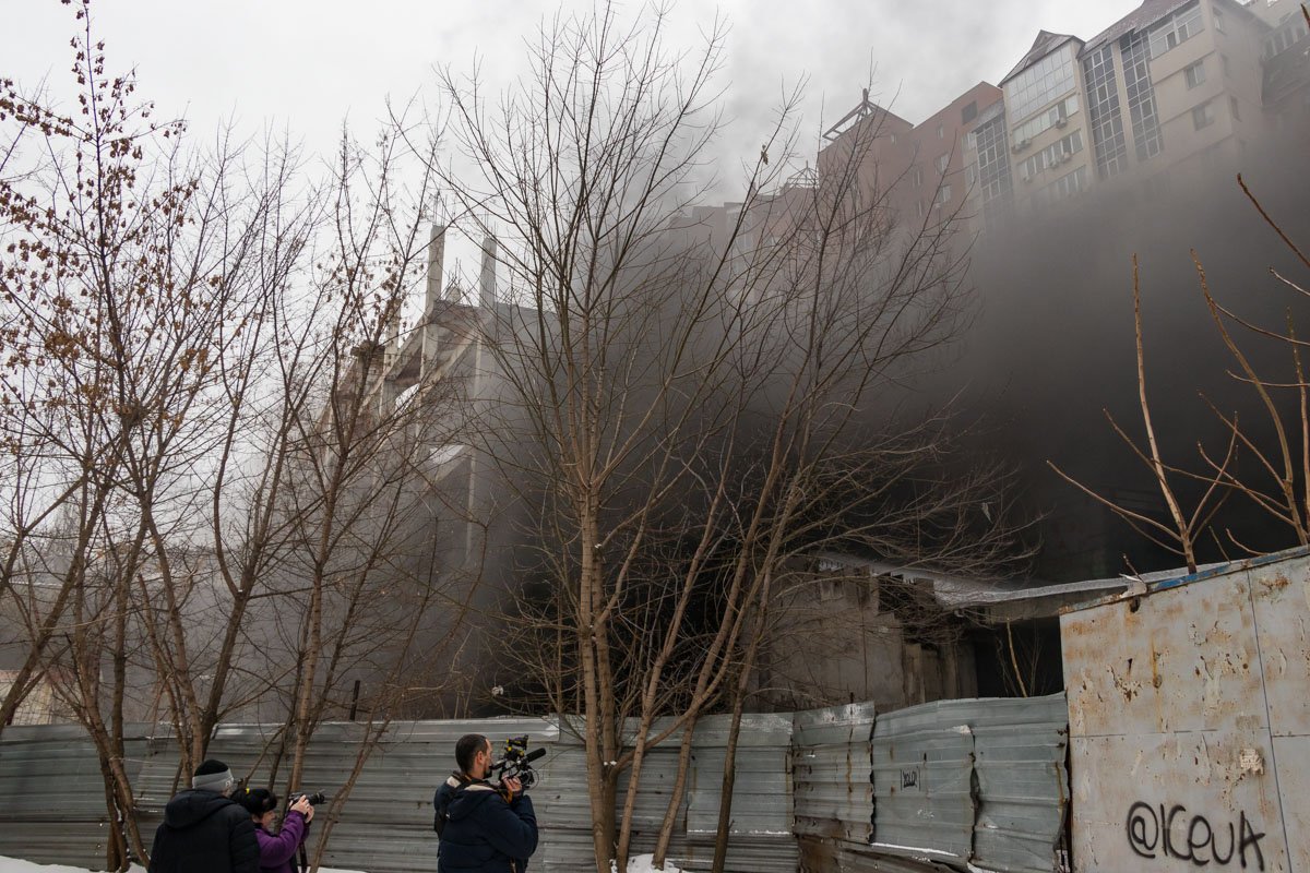 Возгорание заметили патрульные