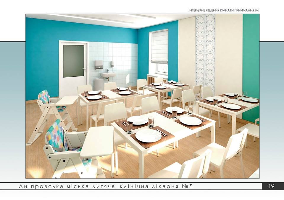 Такой будет больничная столовая