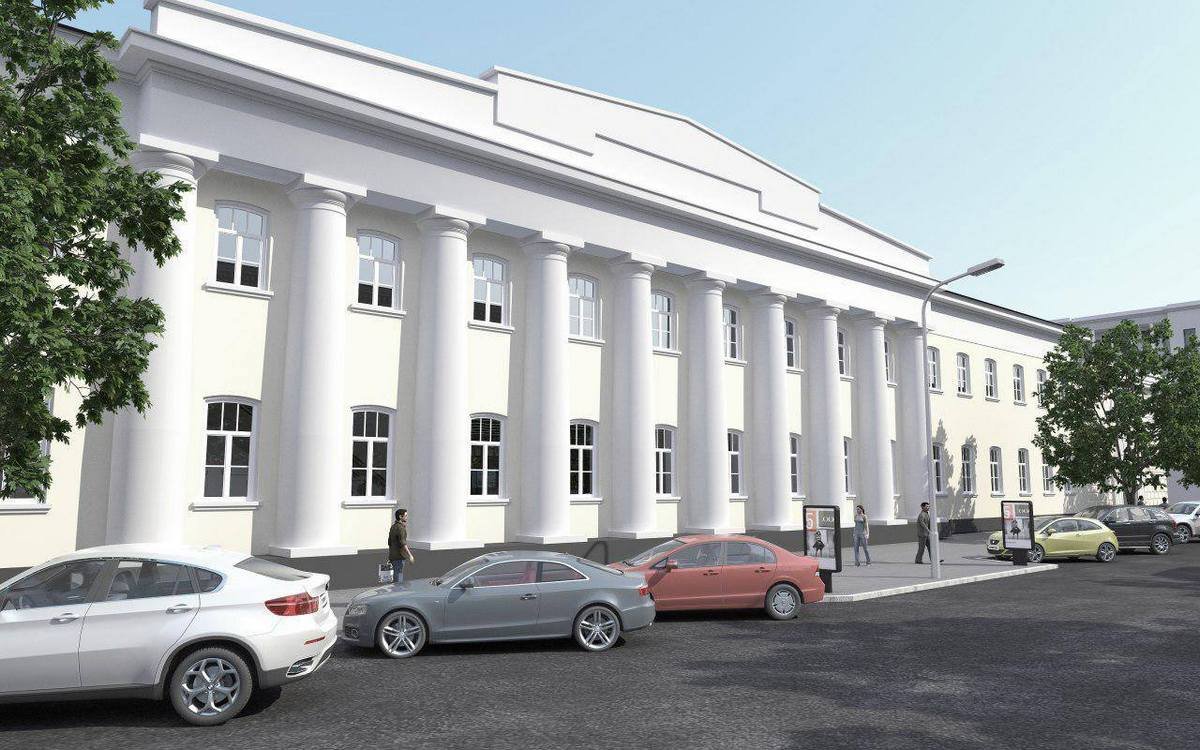 То, как дом № 106 на проспекте Яворницкого может выглядеть в будущем