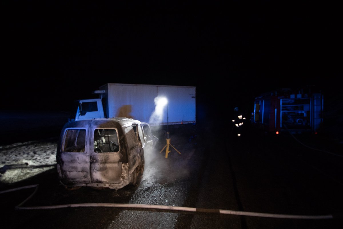 ДТП произошло на трассе, которая ведет в Каменское ДТП произошло на трассе, которая ведет в Каменское