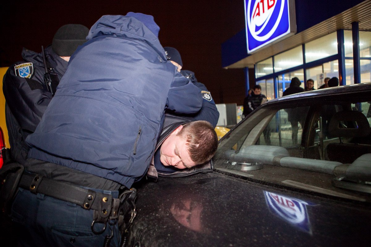 Водителя задержали Водителя задержали