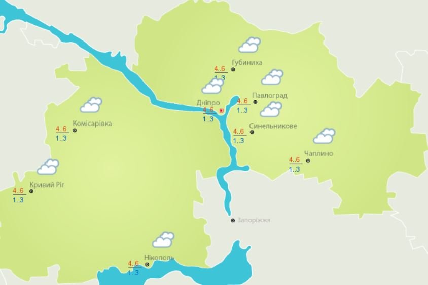 Данные гидрометцентра