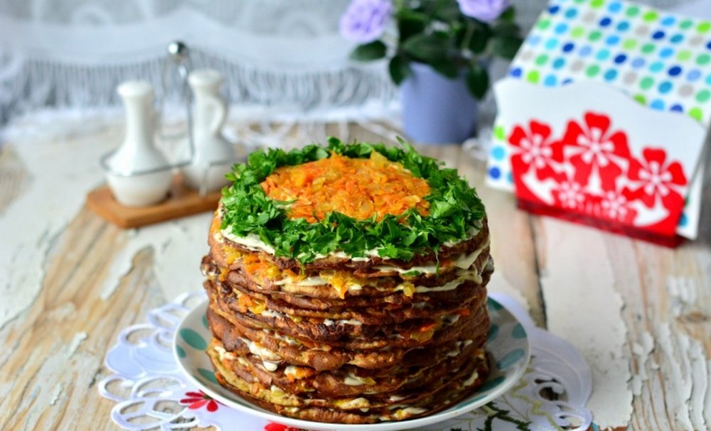 Полезные и вкусные рецепты: как приготовить печеночный торт