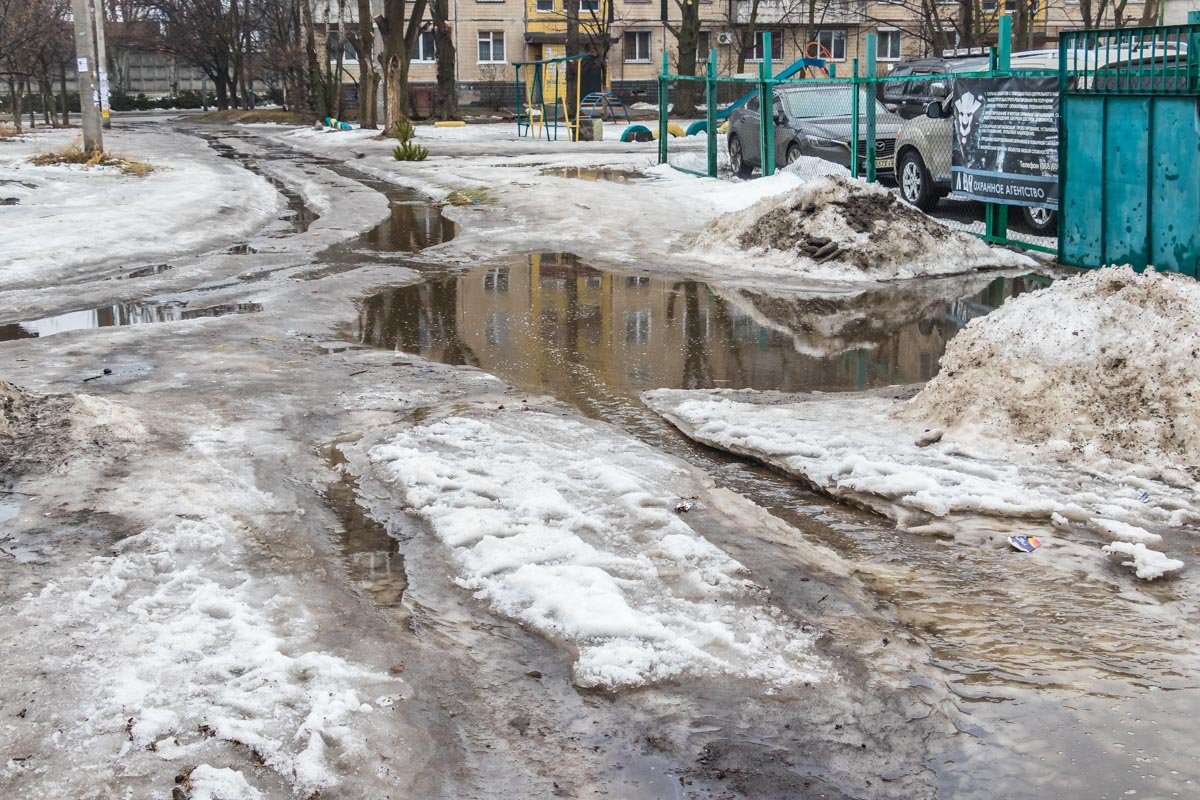 Улицу затопило Улицу затопило