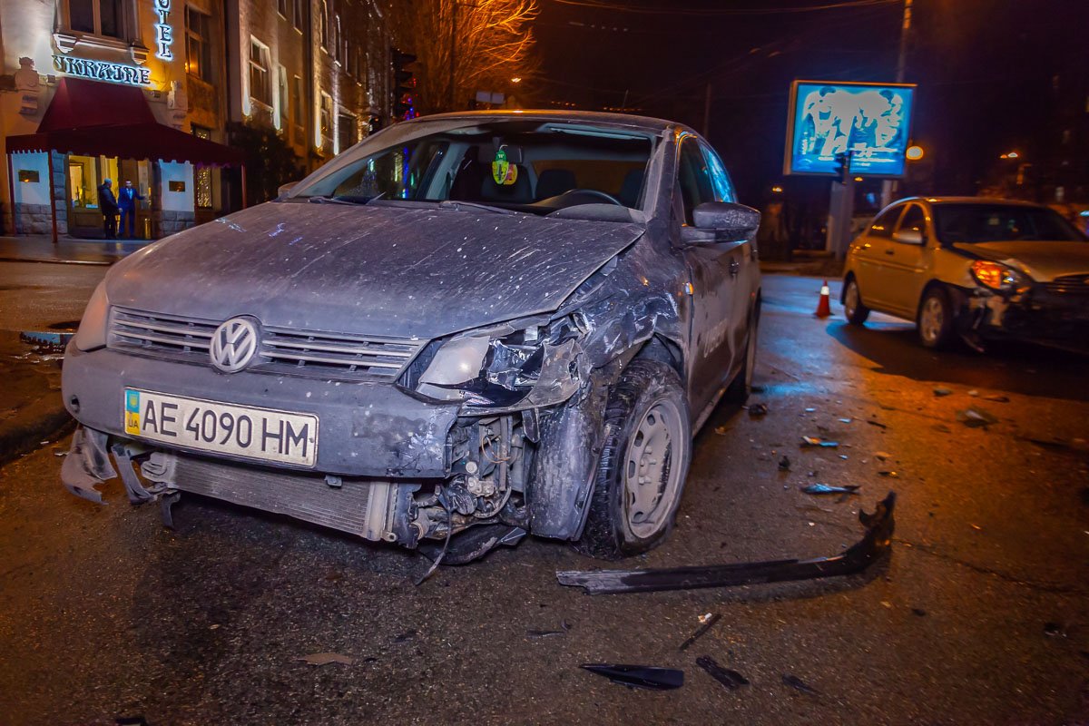 Повреждения Volkswagen