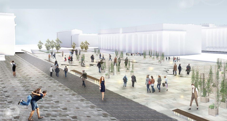 Площадь изменится до неузнаваемости Площадь изменится до неузнаваемости