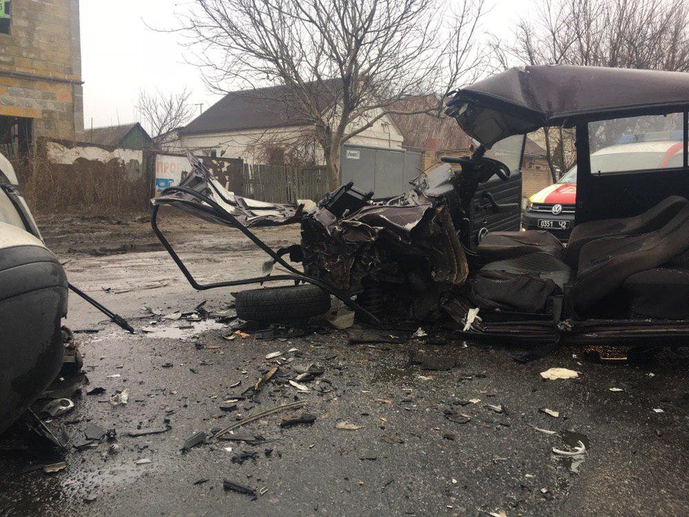 Пострадавших отвезли в больницу