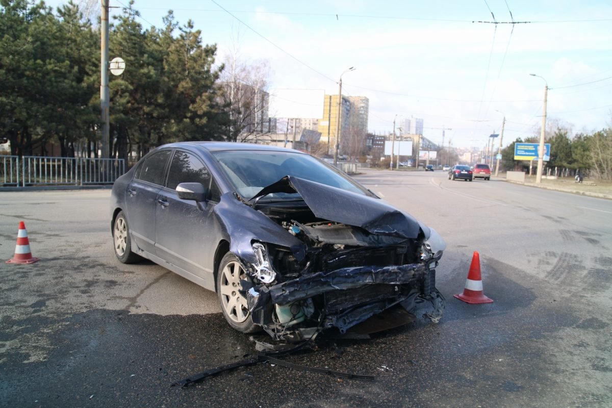 Повреждения Honda